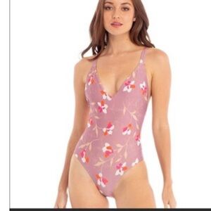 NWT Anthropologie Tavik Claire one piece swim XS